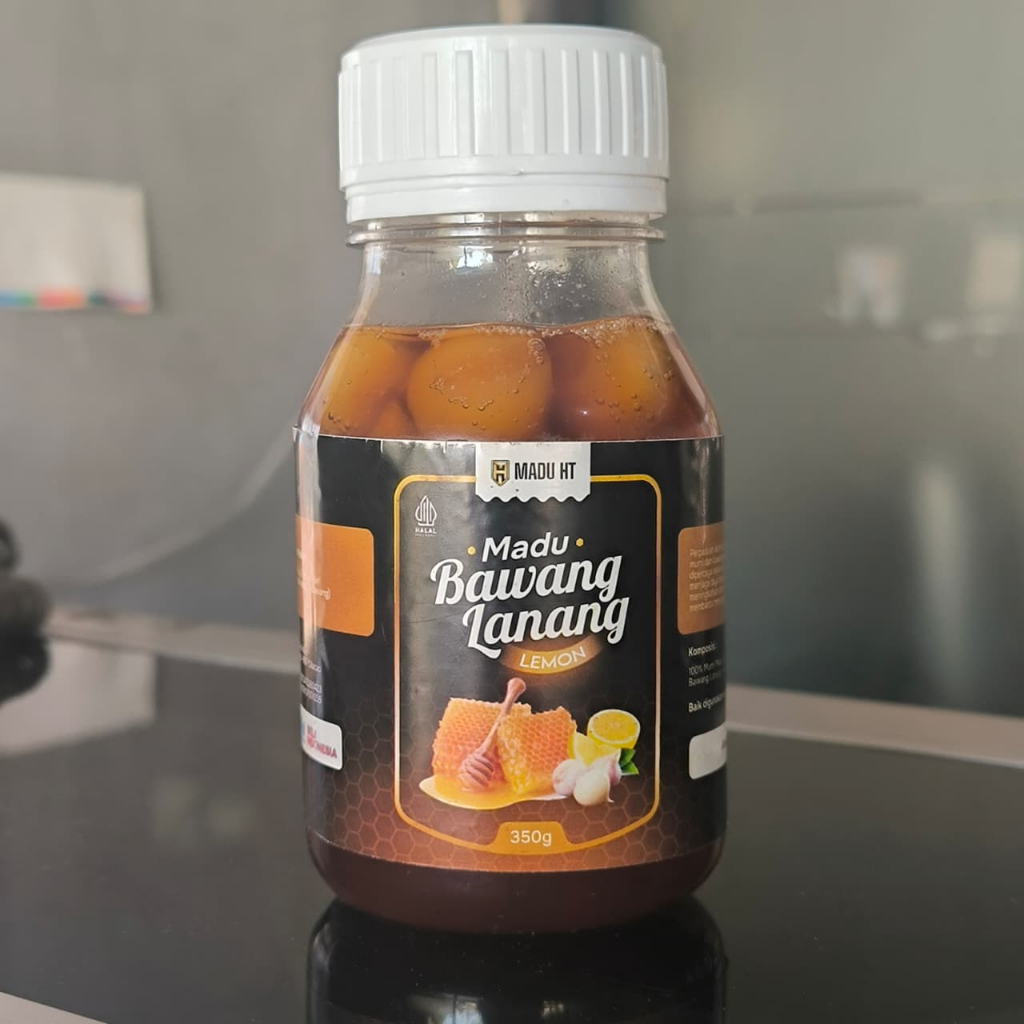 

Madu Bawang Lanang Madu Hutan Original Honey Garlic Plus Lemon 350G