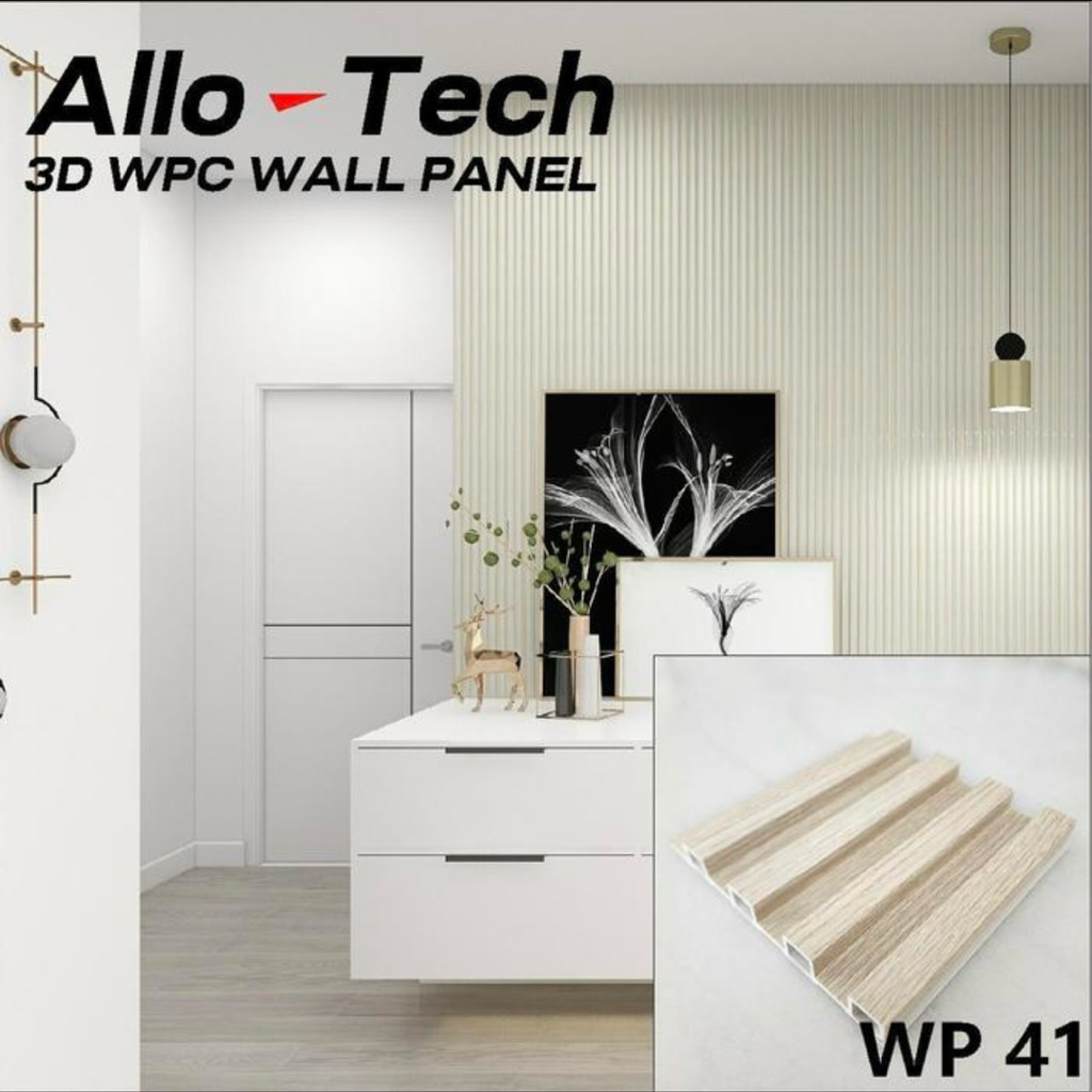 Allo Tech 3D WPC Wall Panel. Kode: WP 41
