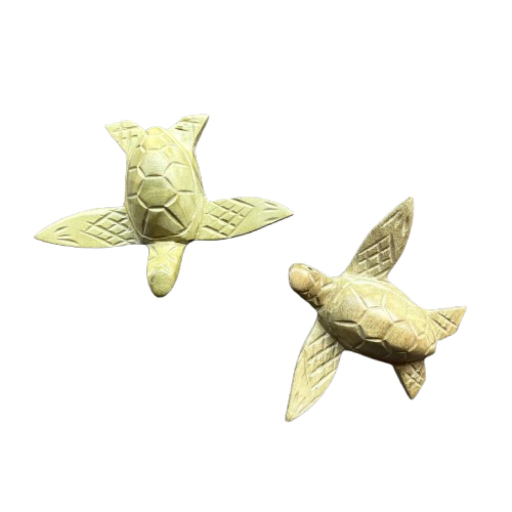 kura-kura terbang 8 cm waru handmade