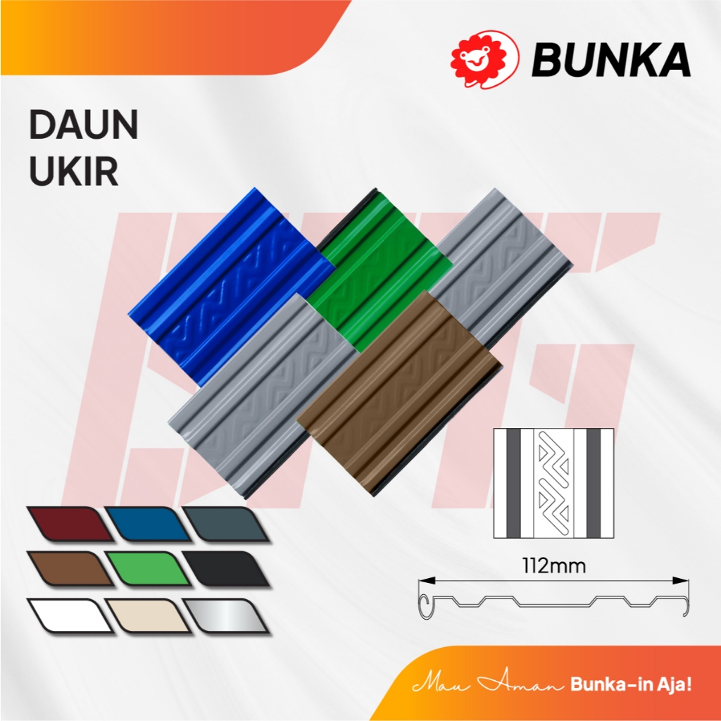 [WAJIB BACA DESKRIPSI] CUSTOM DAUN UKIR FOLDING GATE GALVALUM TAHAN KARAT