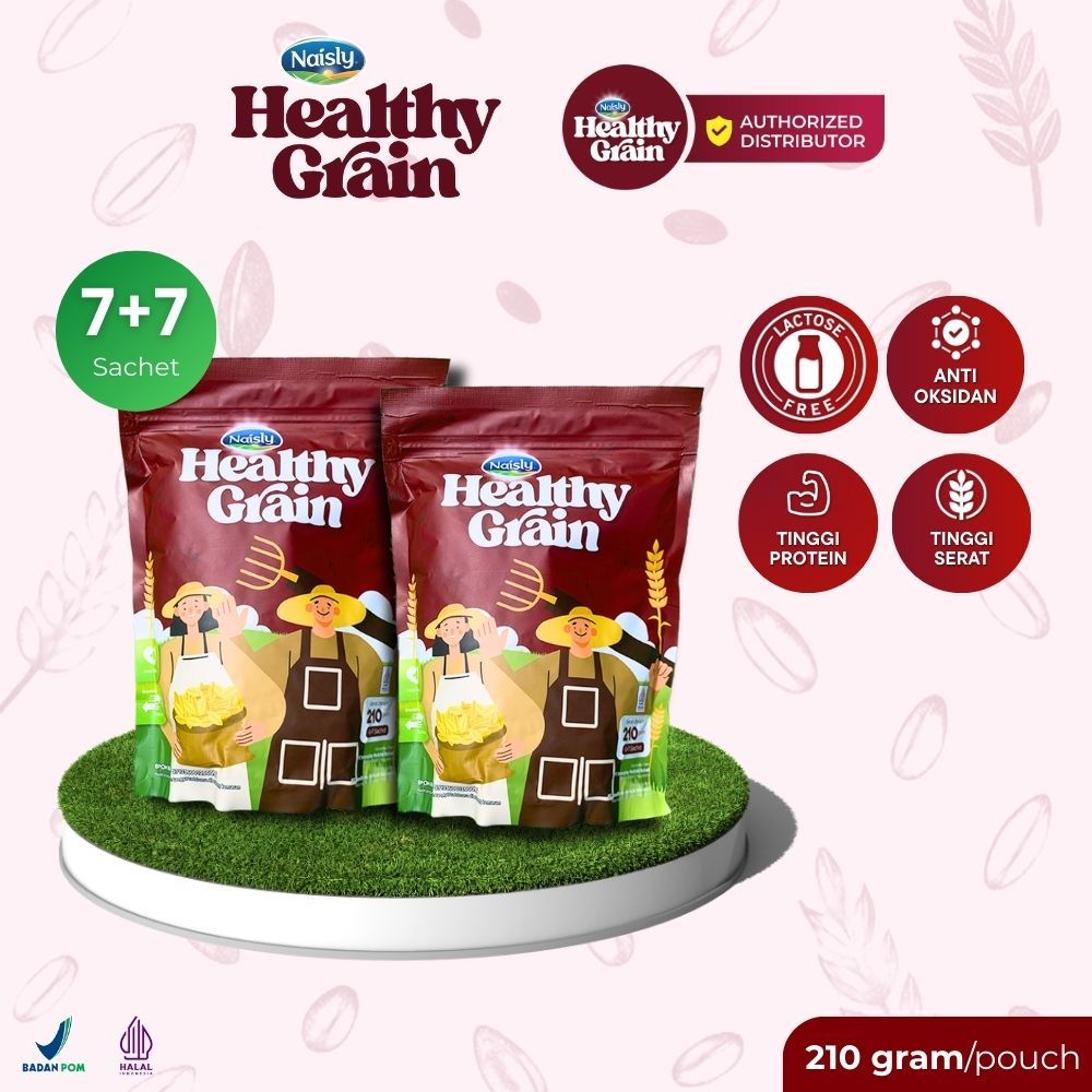 

HealthyGrain Double Pack! Minuman Kaya Serat, Turunkan Hipertensi & Stabilkan Tekanan Darah