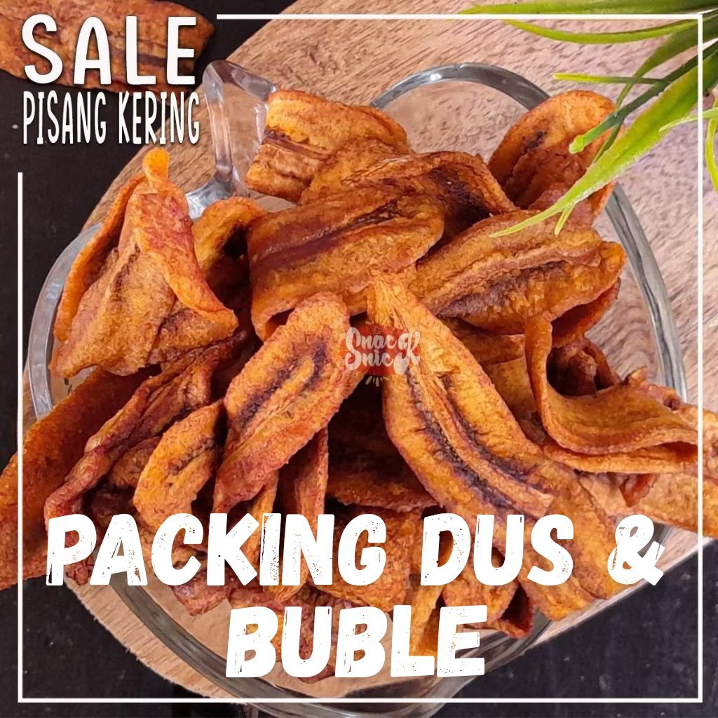 

Kripik Sale pisang kering 1kg / packing bublewarb dan kardus ( PRODUKSI KEBumen)