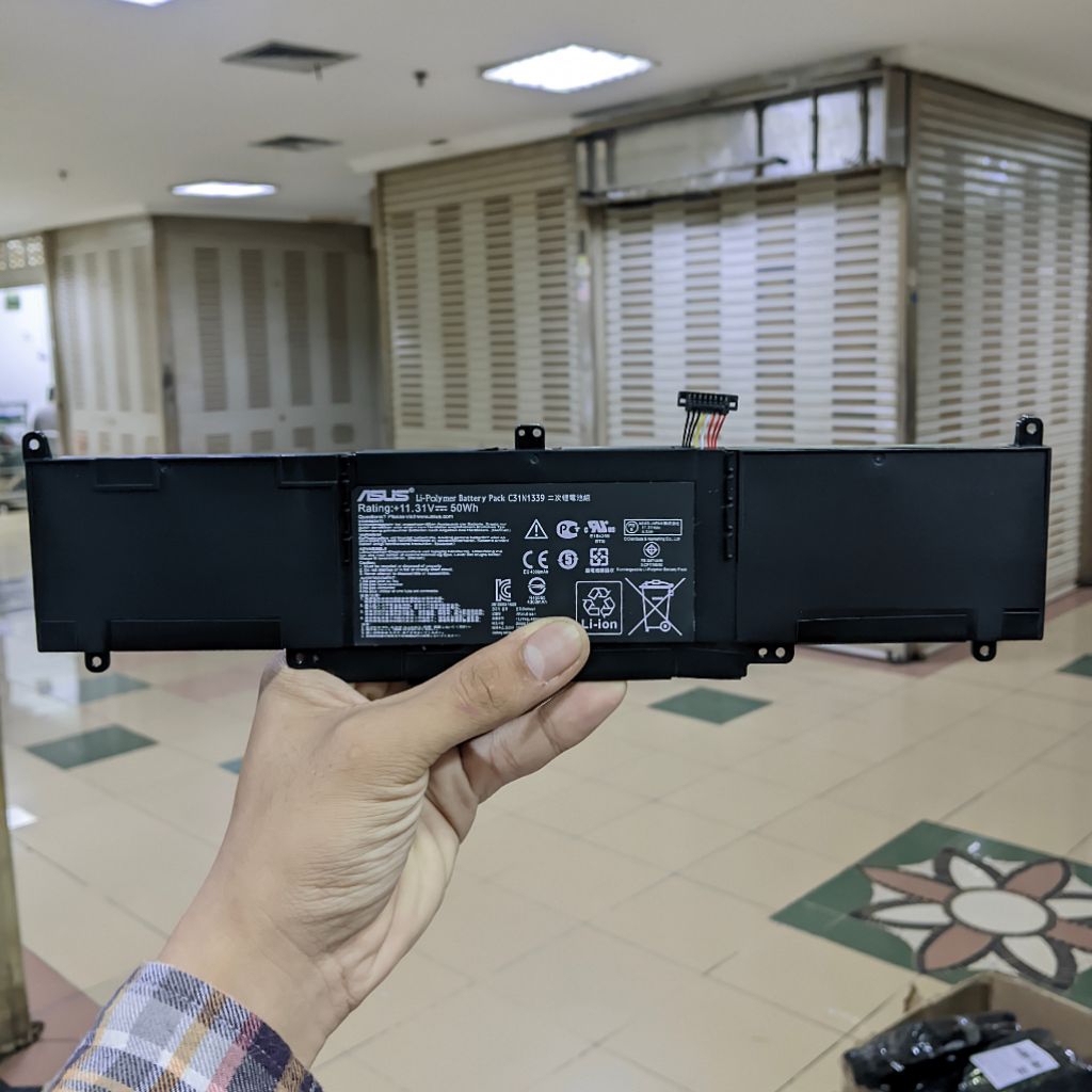 ORIGINAL Baterai/Battery Asus Zenbook UX303 UX303L UX303LN UX303LB UX303U UX303UA UX303UB TP300L TP3
