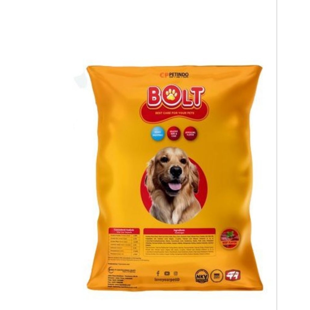 BOLT DOG dryfood pakan anjing
