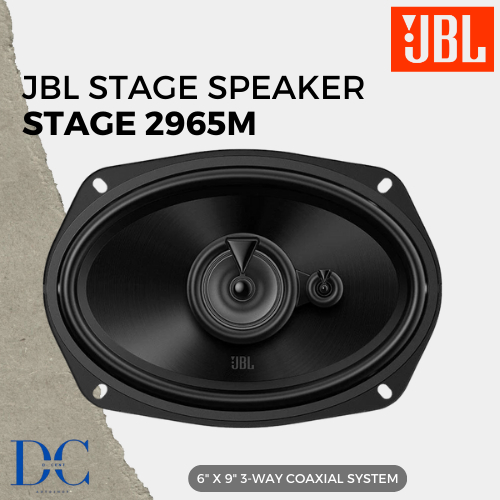 Speaker 3-Way Coaxial Mobil - Speaker JBL Stage 2965M - 6 Inch x 9 Inch 3-Way Coaxial System - Speak