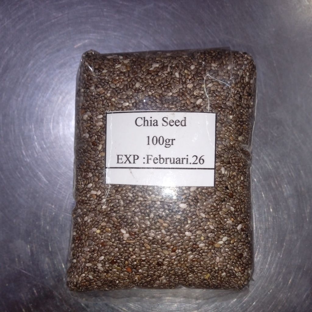 

Chia Seed Repack 100gr & 50gr