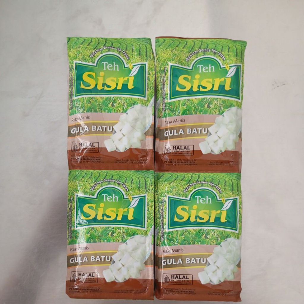 

Teh Sisri Gula Batu Renceng Isi 10sachet 8gr