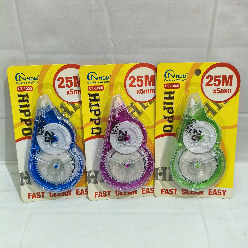 

NDM HIPPO CT-1000 25 meter x 5mm / pcs