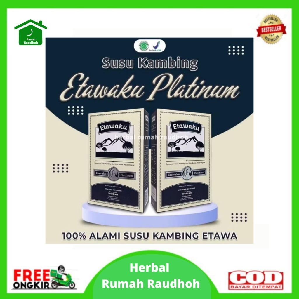 

SUSU KAMBING ETAWAKU ORIGINAL 200 GRAM