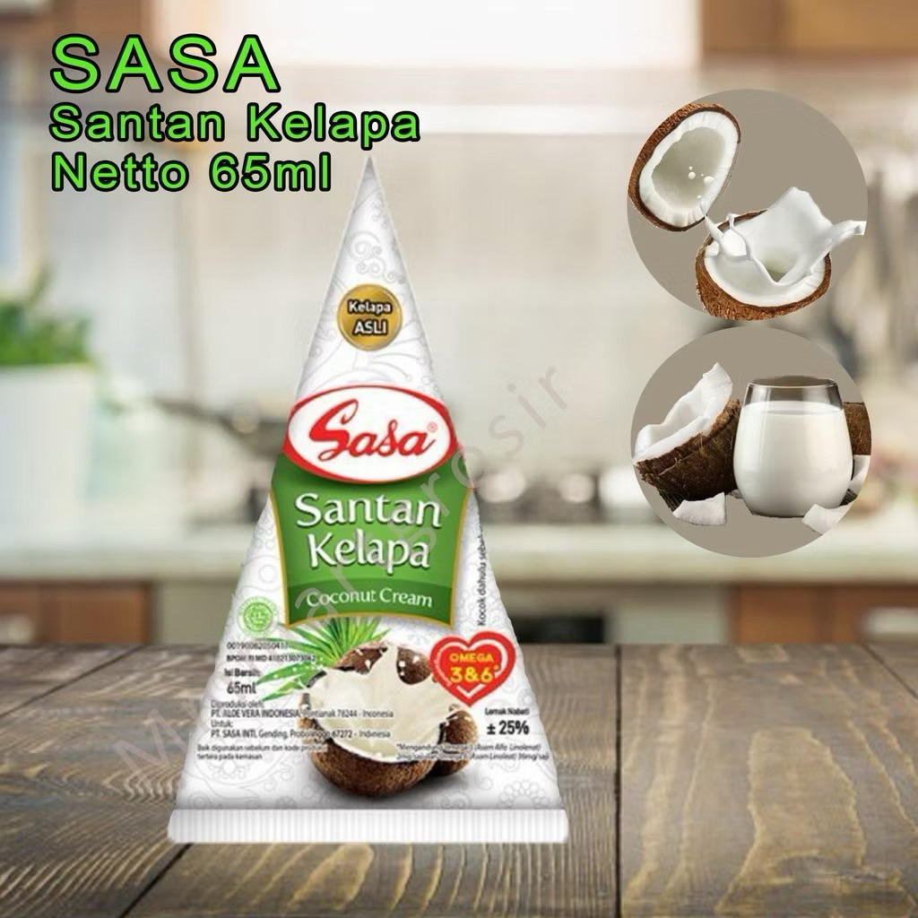 

❣️ZR❣️Santan Sasa instan-Santan Siap saji-Santan instan 65ml-Santan sasa coconut cream