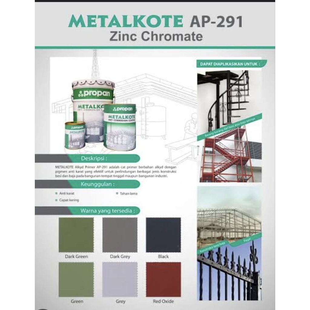 Metalkote Ap 291 propan