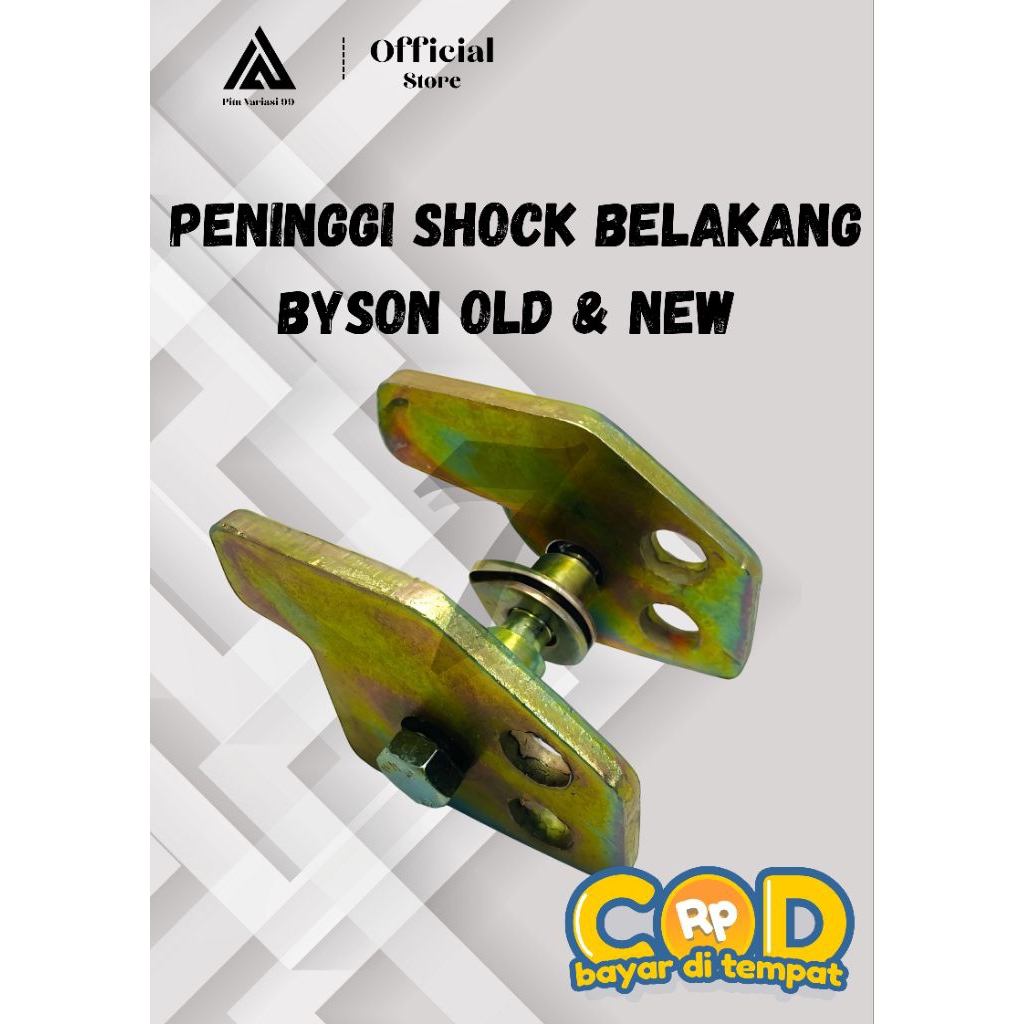 Peninggi Monoshock Byson, Peninggi Shock Byson, Peninggi Belakang Byson, Peninggi Monoshock Byson