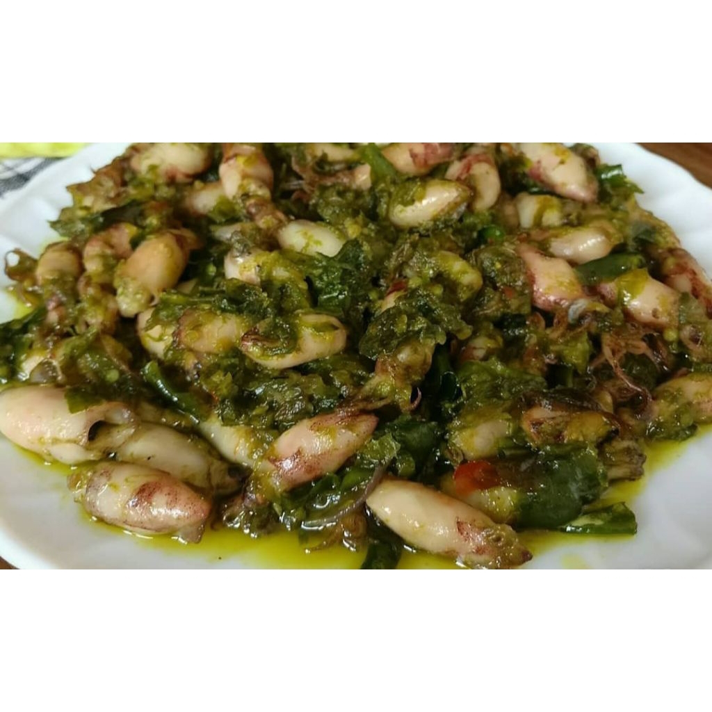 

Cumi Cabe Ijo / Cumi Balado Ijo / Cumi Balado