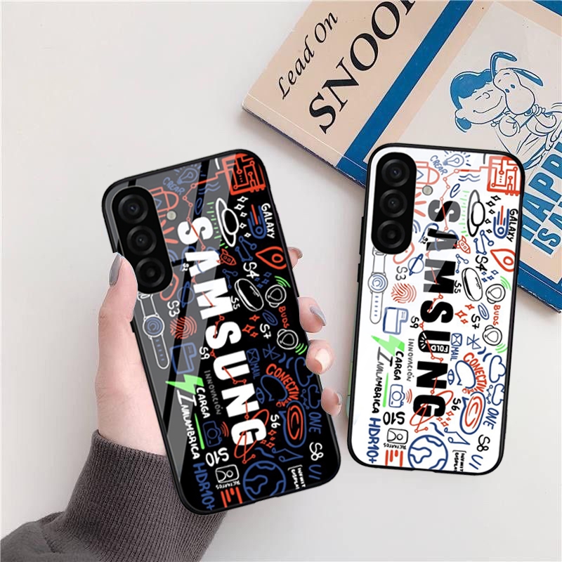 GK258 (SAMSUNG A17 ) Softcase kaca SAMSUNG A17 - Case SAMSUNG A17 - casing hp SAMSUNG A17 - Case hp 
