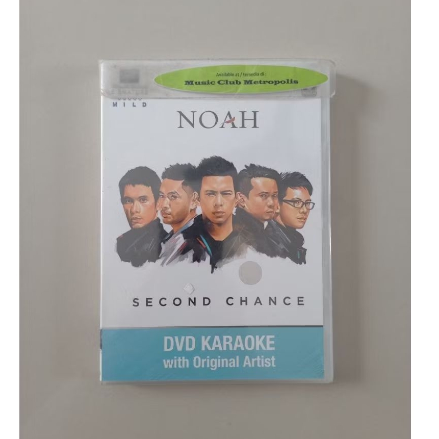 DVD KARAOKE NOAH - SECOND CHANCE