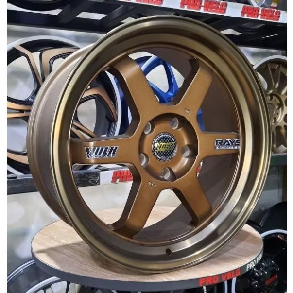 Velg Mobil Ring 18 PCD 5×114.3 Rep. VolkRays TE37 Racing Wheel Brave H658