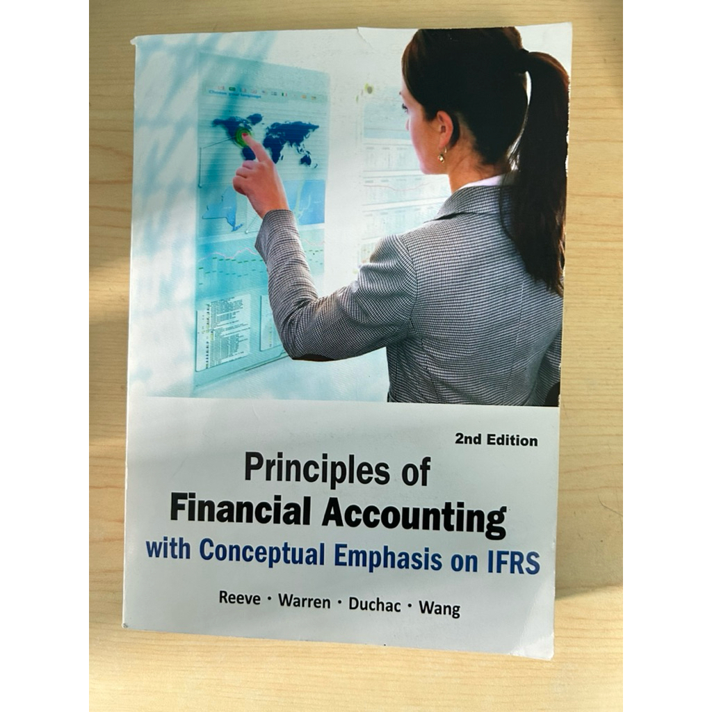 [PRELOVED] Buku Akuntansi “Principles of Financial Accounting with Conceptual Emphasis of IFRS” (Edi