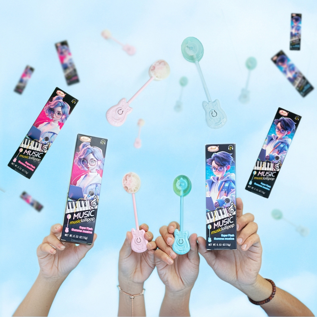 

Swoot Music Lollipop – Permen Lolipop Gitar Lucu Anak Rasa Buah