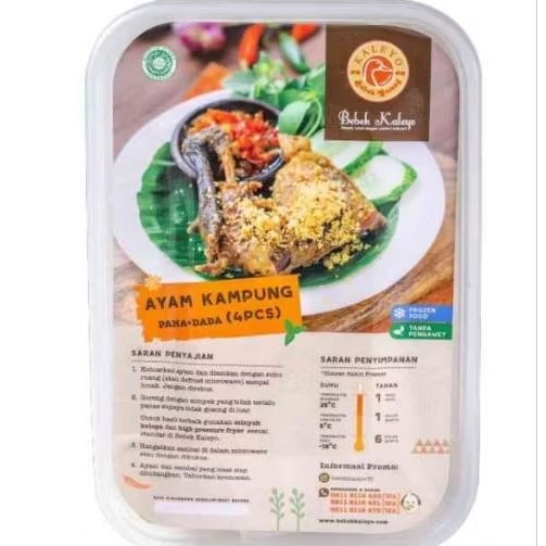 

ayam kampung Kaleyo isi 4potong