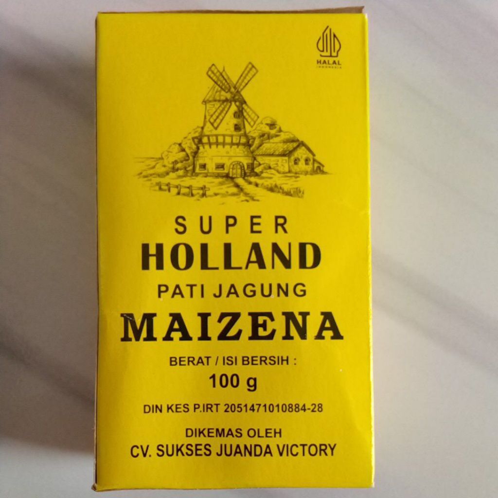 

MAIZENA pati jagung Super Holland 100gr tepung jagung