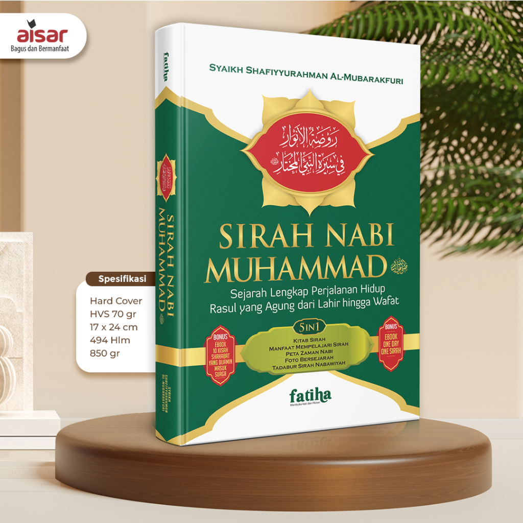 Aisar Buku Bacaan Sirah Nabi Muhammad - Original Hardcover Ekslusif