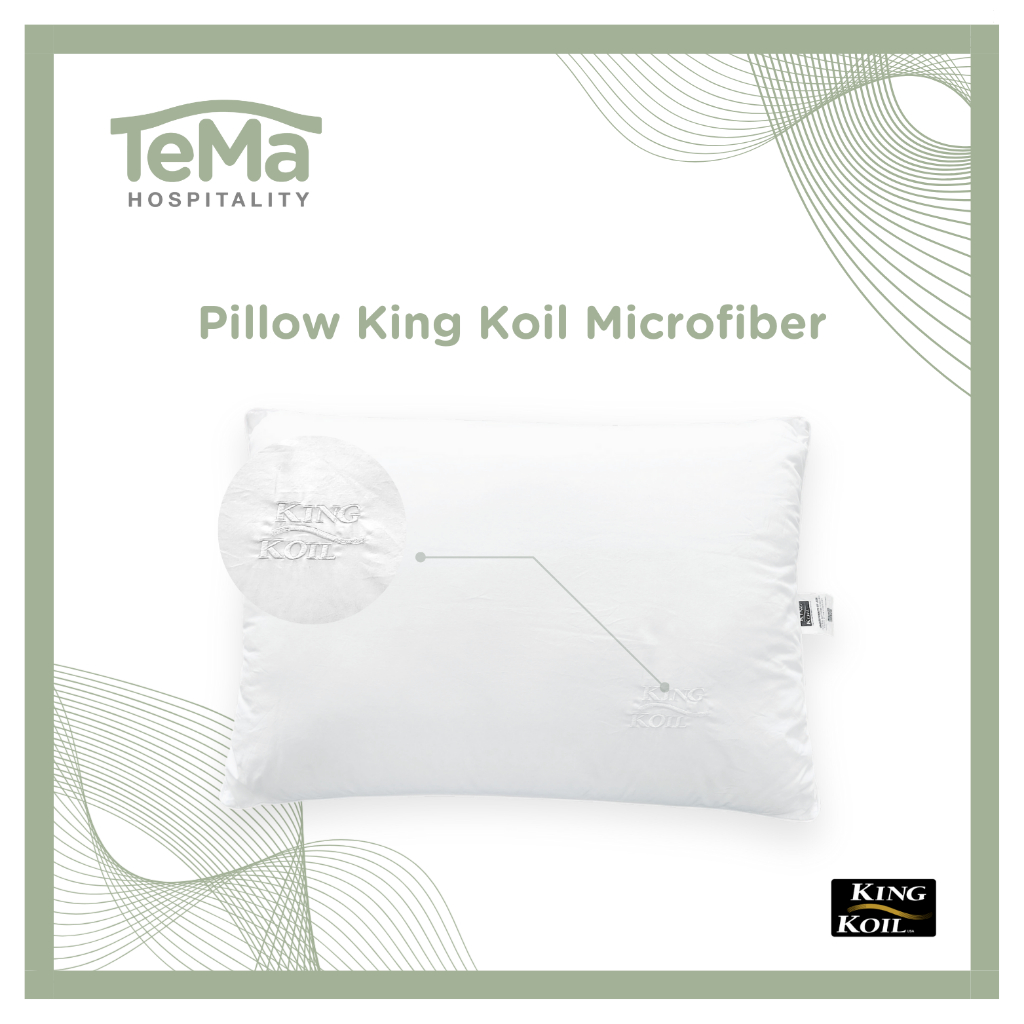 Pillow / Bantal King Koil Microfiber – Standar Hotel Bintang 5 | TEMA Hospitality