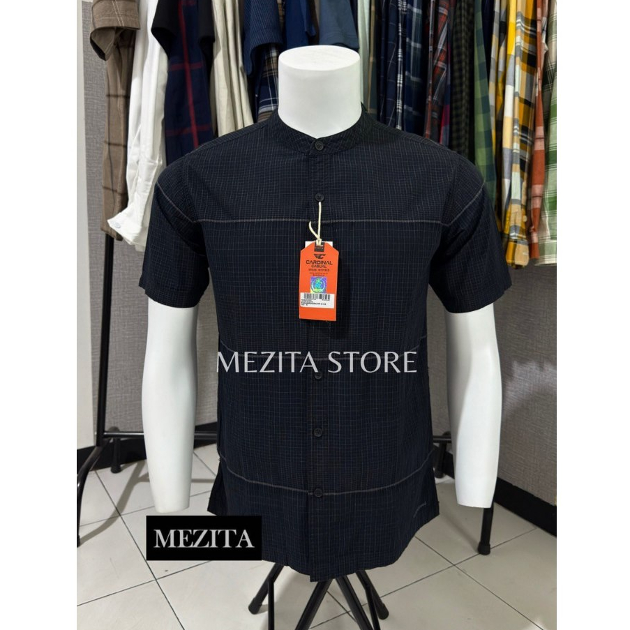 Kemeja Koko Cardinal Casual 847 Hitam