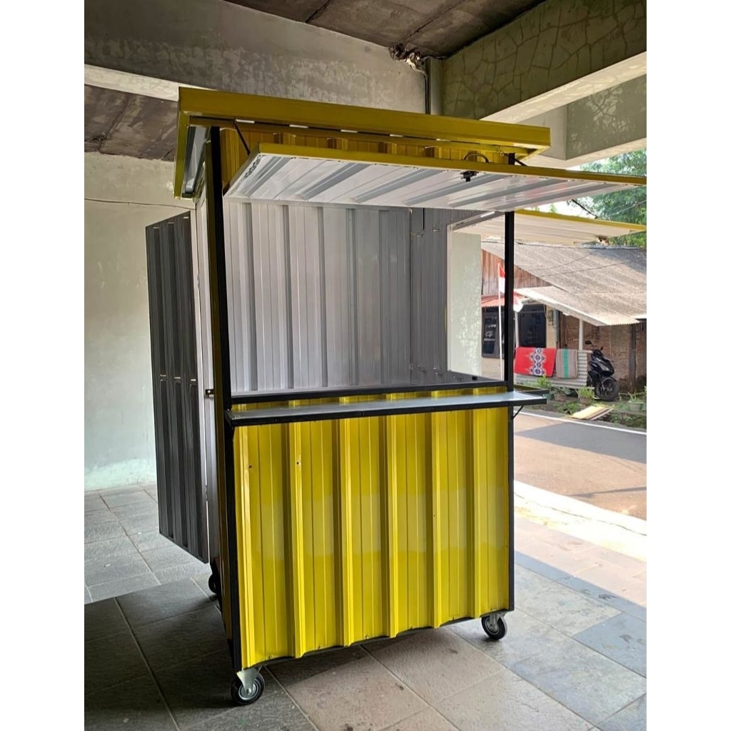Booth Container Custom | Desain Sesuai Kebutuhan | Cocok untuk Usaha Makanan & Minuman