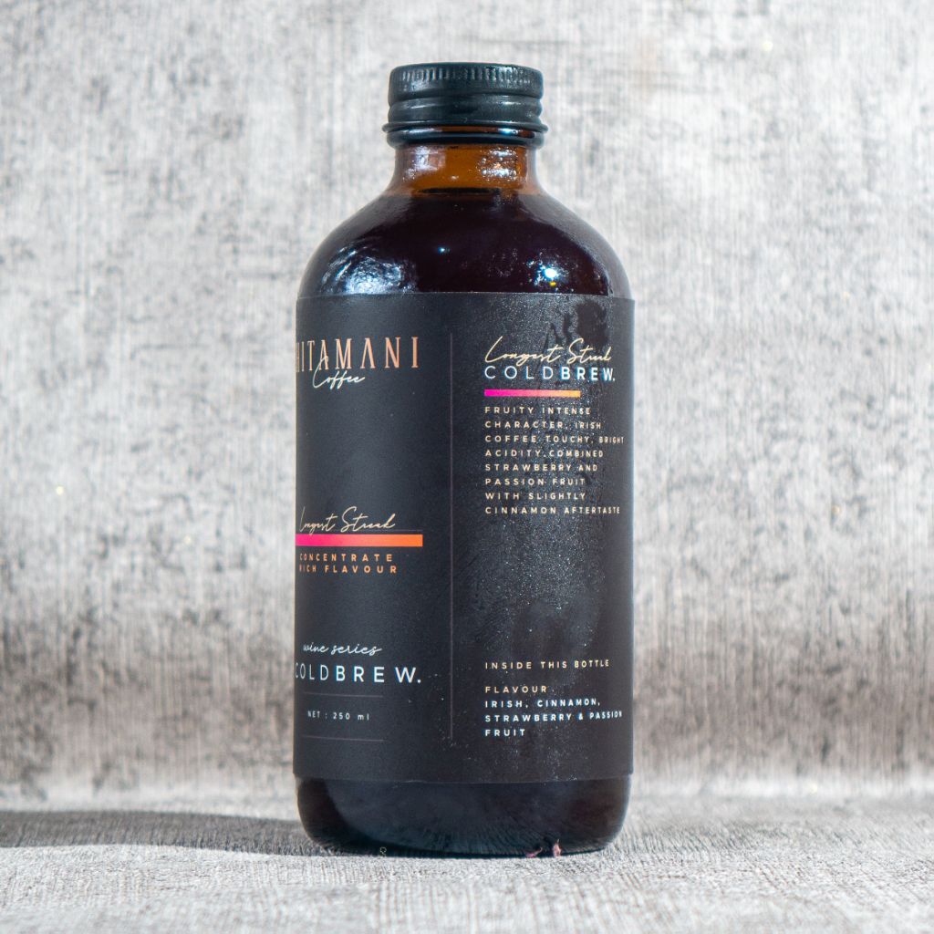 

Hitamani Longest Streak 250 ml - ColdBrew ( Rich Flavor Concentrate )