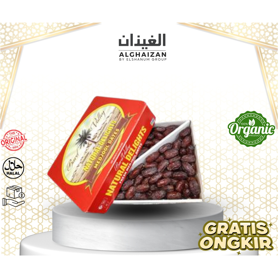 

Kurma Medjool Original Natural Delight Large 5kg / Medjool Fresh Dates / Medjool California /