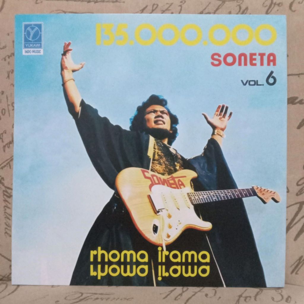Vinyl Piringan Hitam 12 inch Rhoma Irama - Soneta Vol. 6