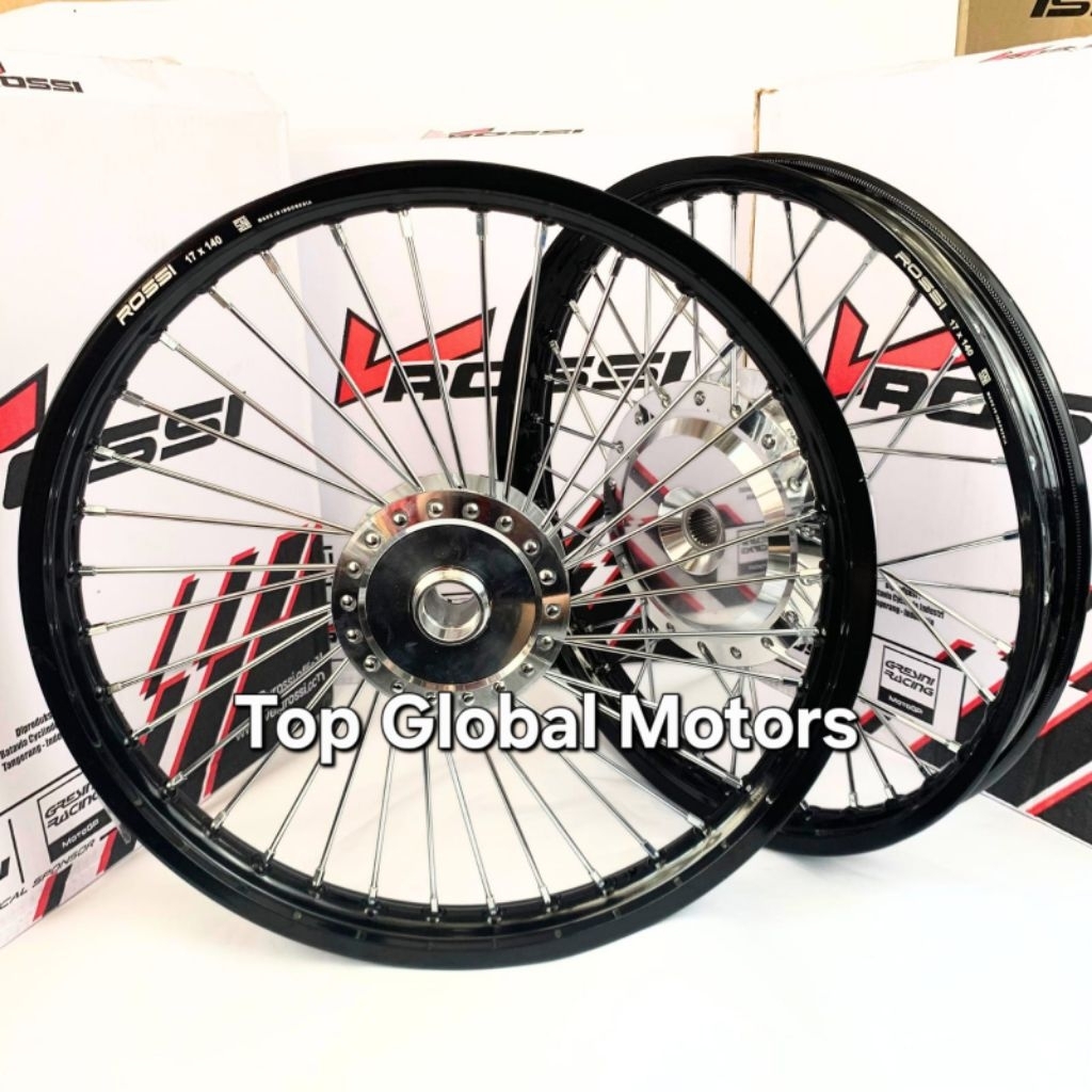 VELG BEAT VARIO SCOOPY MIO MIO M3 SEPASANG RING 17 RAKIT LURUS