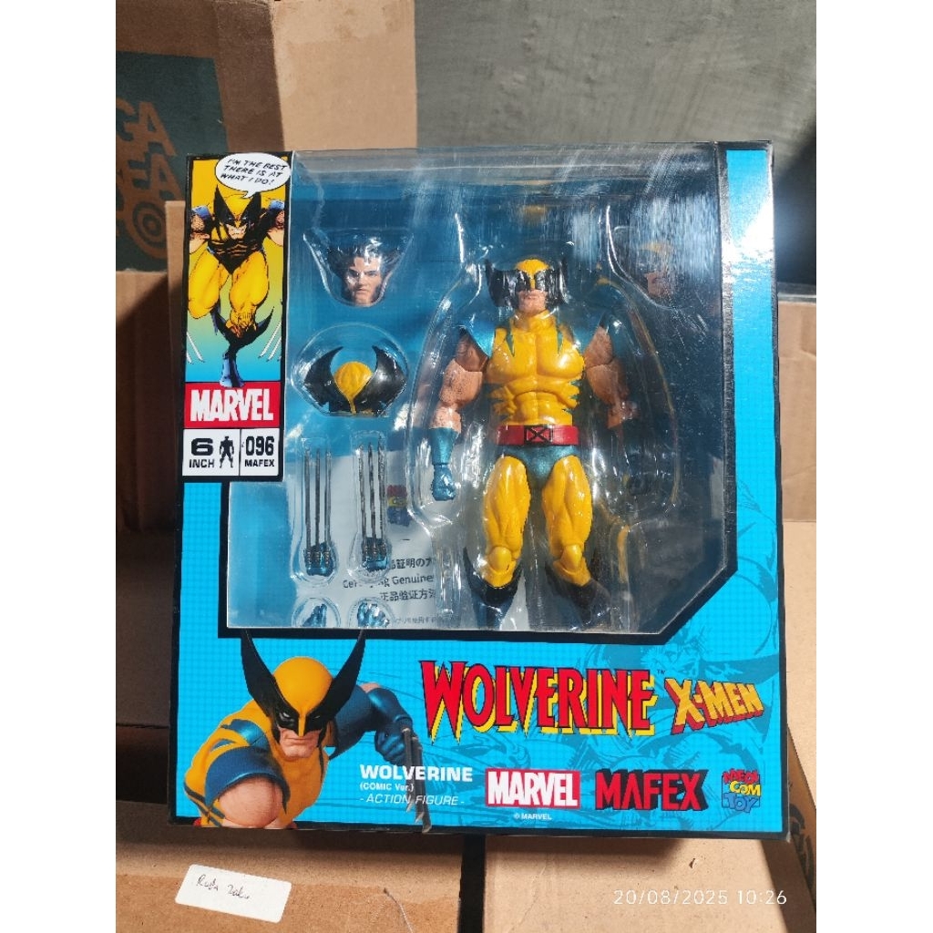 Mafex Wolverine Comic Version tiger stripe original No 096