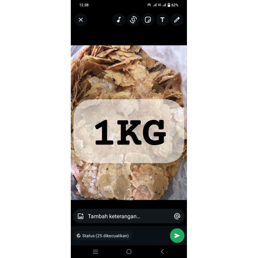 

Emping mlinjo Remukan 1KG