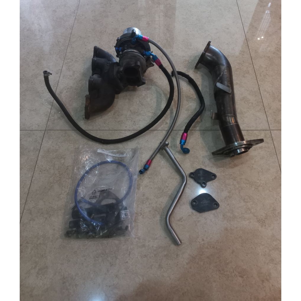 Downpipe + turbo set RHF4 hybrid thailand