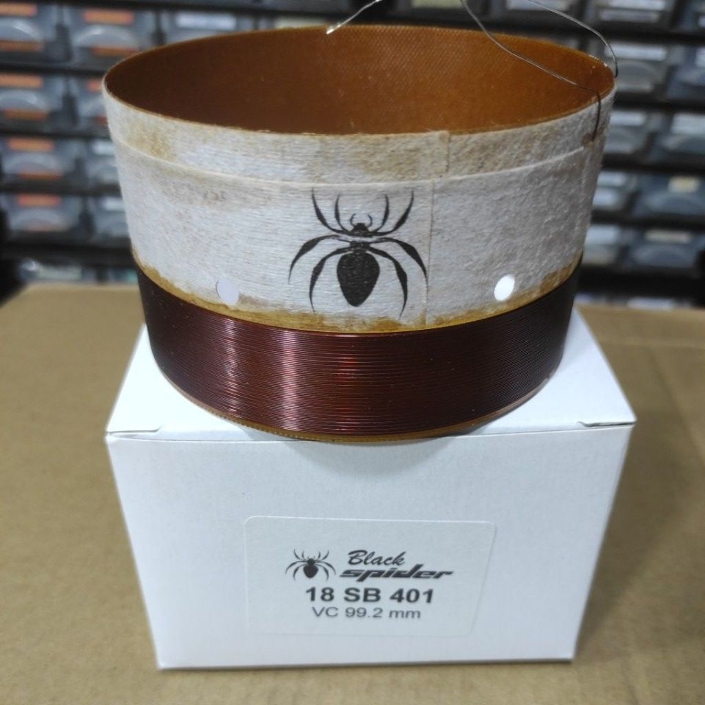 Spol Speaker Blackspider 18SB401 99.2mm Spul BS 18 SB 401 Original Kawat luar dalam