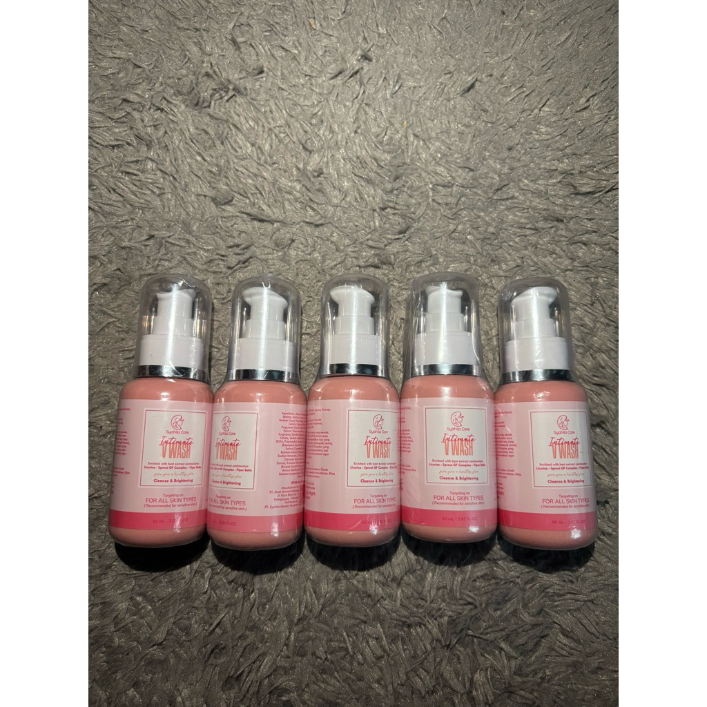 5 pcs V wash syahila care