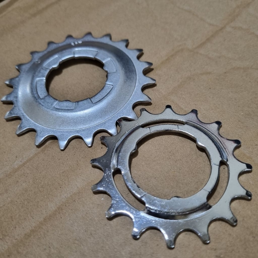 Internal cog gear 20T 16T 3sp 9sp