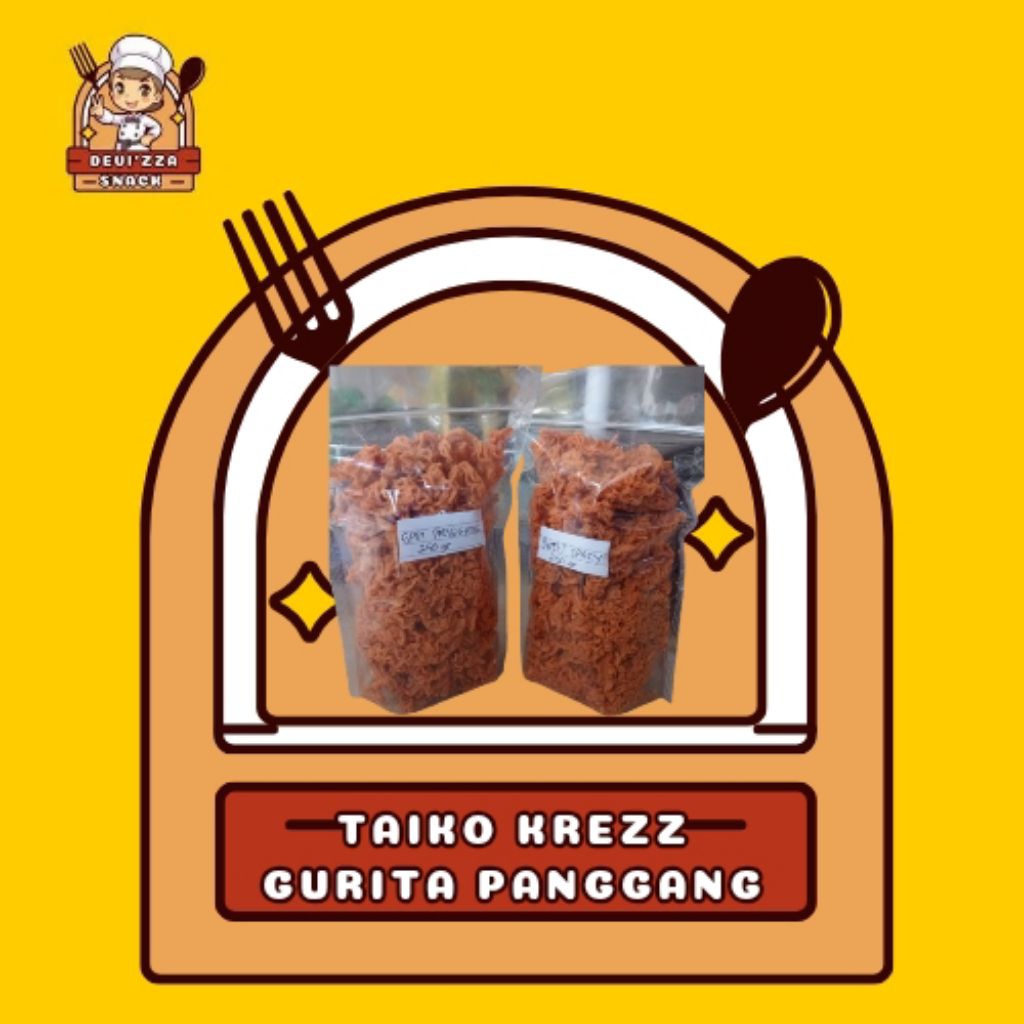 

Taiko Guripang (gurita panggang 250 gram)