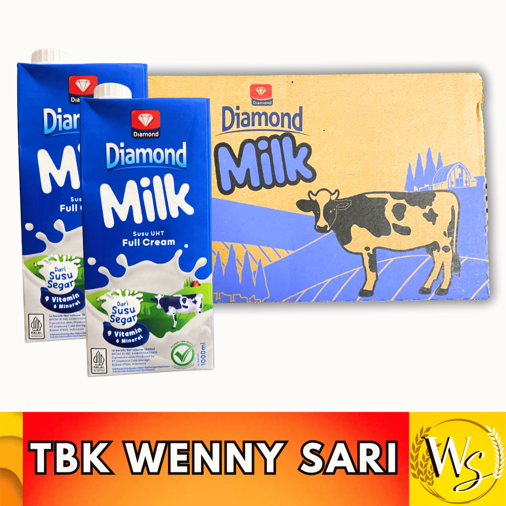 

SUSU UHT DIAMOND 1000 ML X 12
