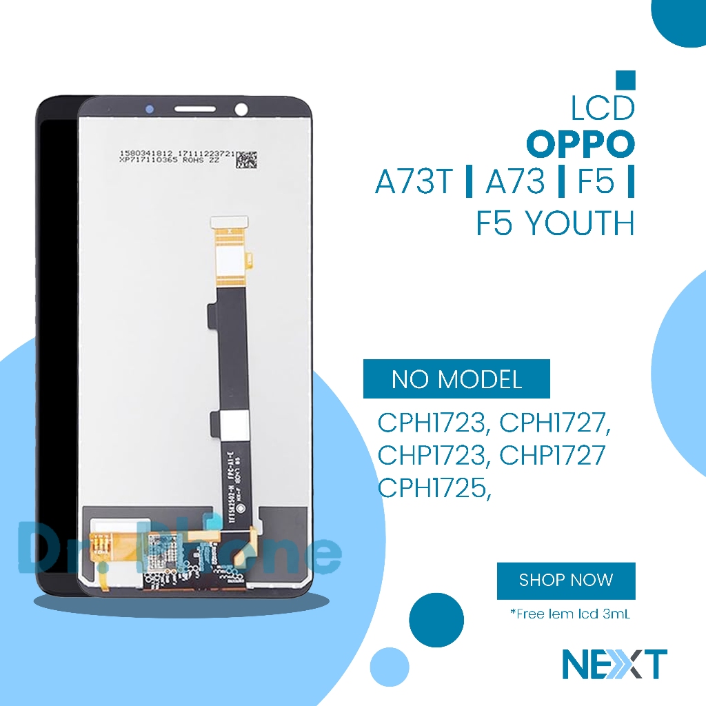 LCD Oppo A37T / LCD Oppo A73 / LCD Oppo F5 / LCD Oppo F5 Youth - Fullest Touch Screen