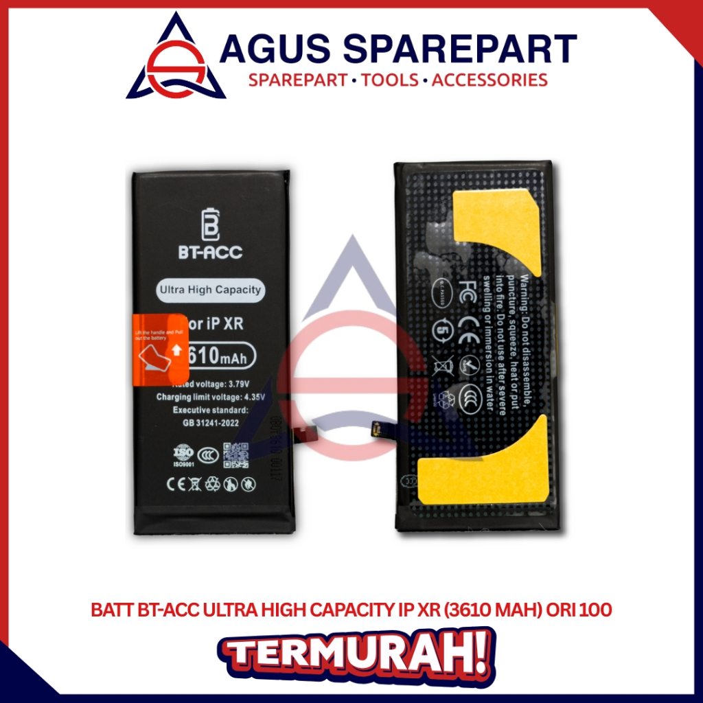 BATERAI IPHONE XR ORI / BATRE / BATTERE / BATTERY