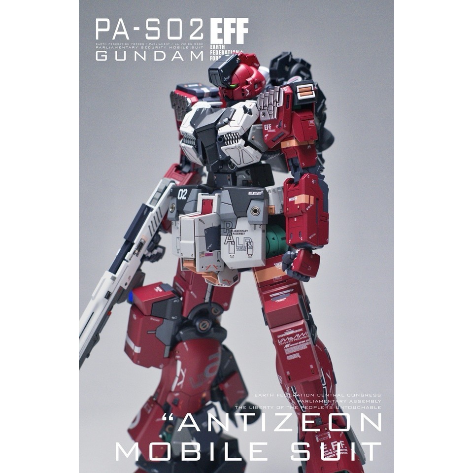 PA-S01 CUSTOM BUILD Gunpla 1/100 MG
