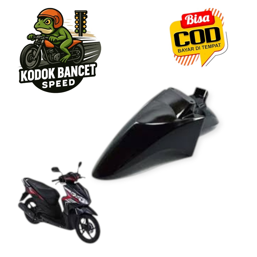 spakbor depan vario tecno 110 karbu//spakbor depan hitam vario tecno 110 karbu