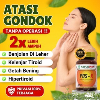 Obat Gondok Kelenjar Teroid Benjolan Di Leher Herbal Ampuh Pos-K