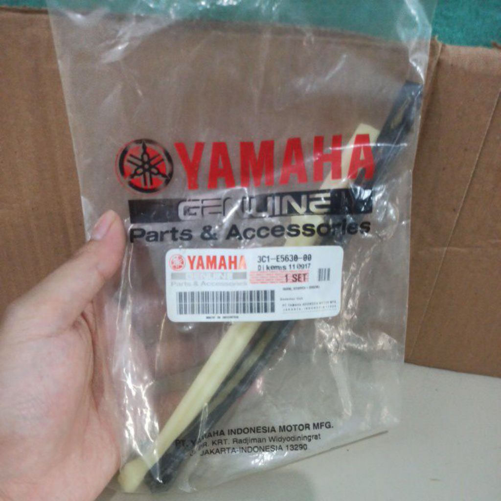 LIDAH TENSIONER KARET TENSIONER JUPITER MX VIXION ORIGINAL (3C1)