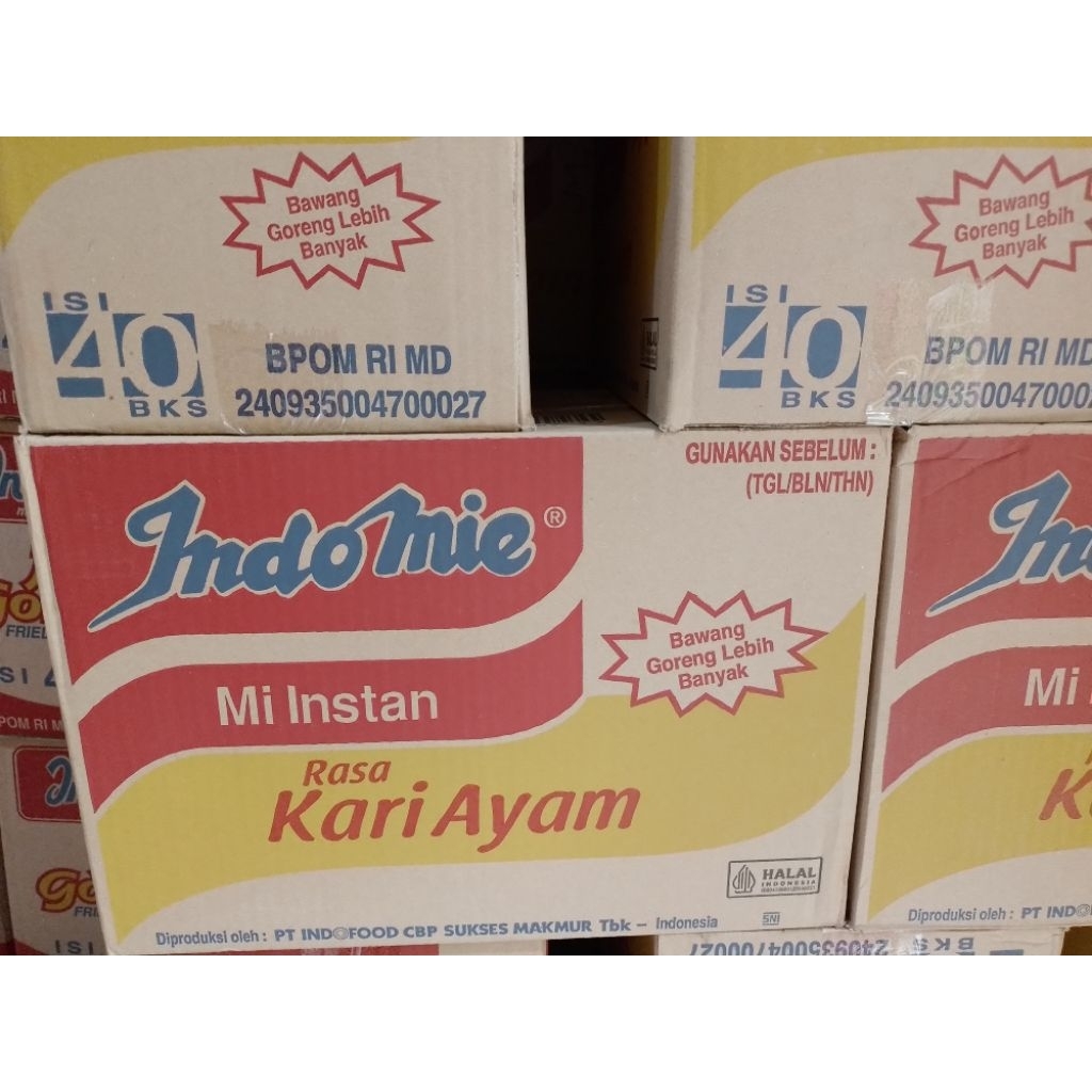 

Indomie Kuah Kari Ayam 1 Karton (40 pcs)