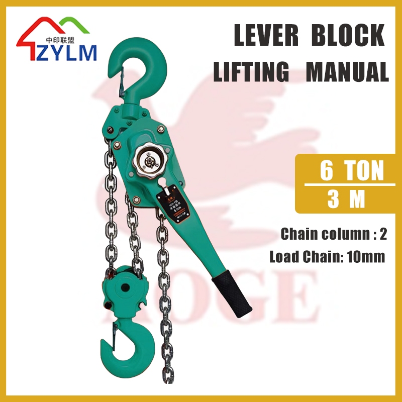 AOGE Lever Block 6 Ton - Lifting Manual