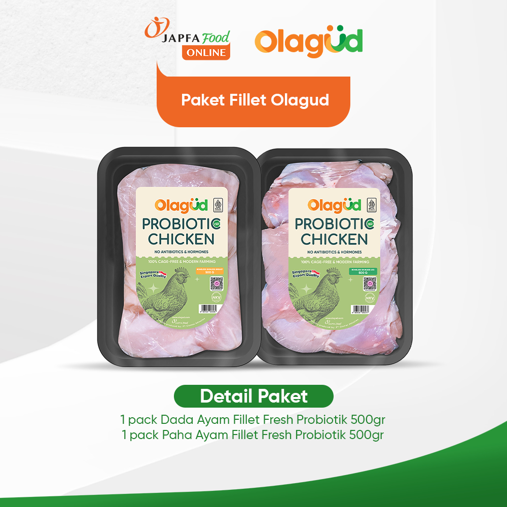 

[Ready Stock] Paket Fillet Olagud - Paket Dada & Paha Fillet Probiotik