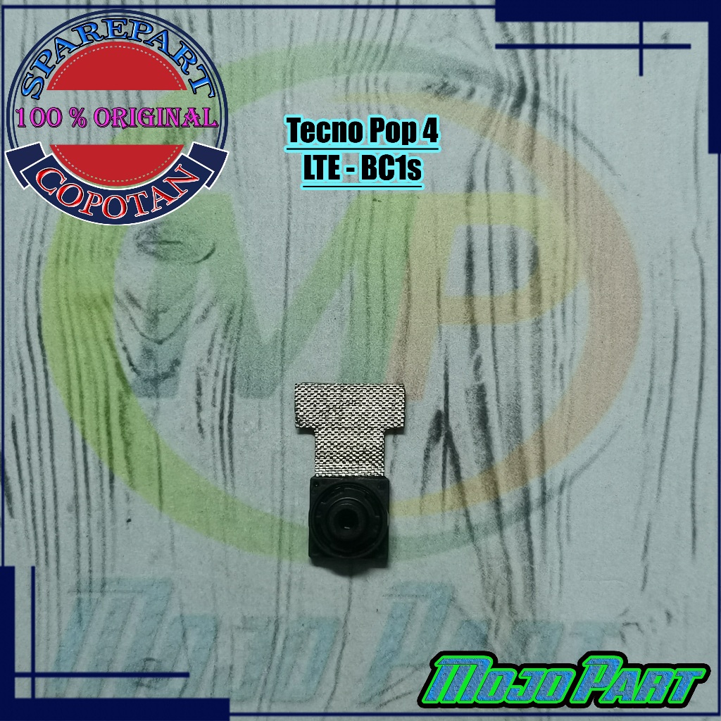 Tecno Pop 4 LTE - BC1S Modul Kamera Depan Camera Small Original Copotan | Mojo Part